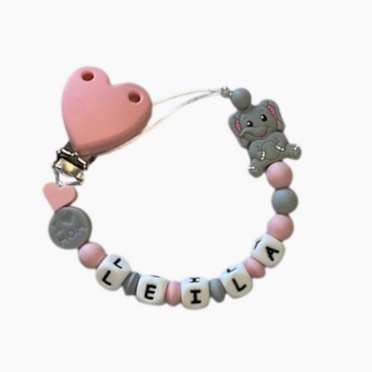 Chupetero elefante gris