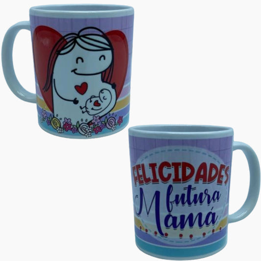 taza día de la madre primeriza, primer bebé, embarazada