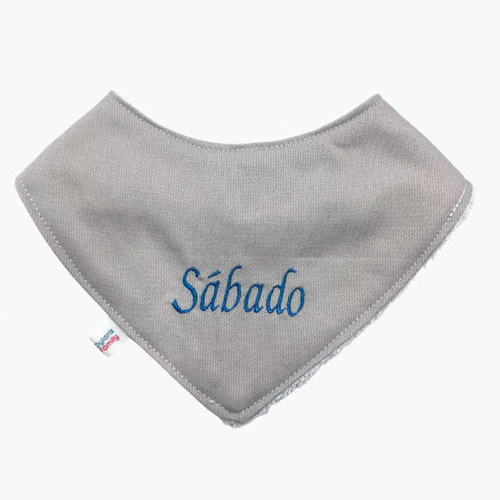 Bandana días de la semana azul